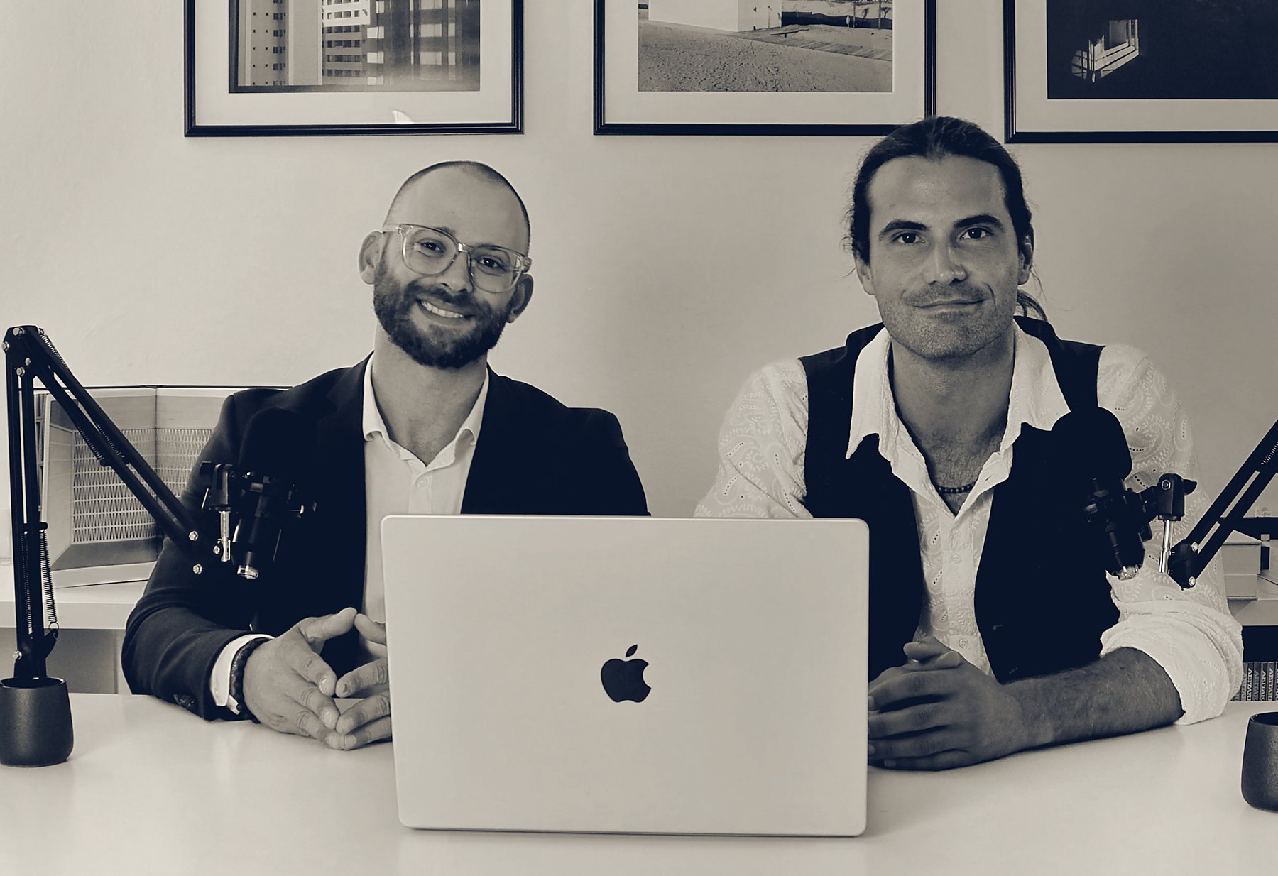 Federico e Giacomo, fondatori di Evidence-Based Communication Studio